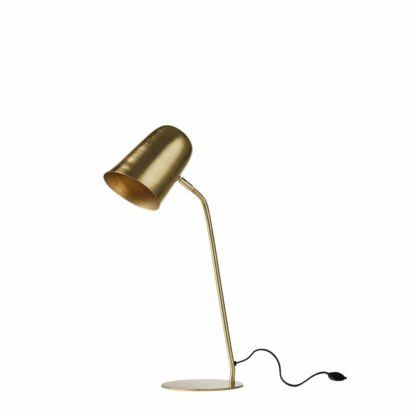 Lampe vintage en métal doré Maisons du Monde