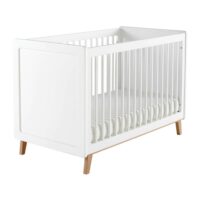 Lit bébé à barreaux blanc L126 Sweet Maisons du Monde