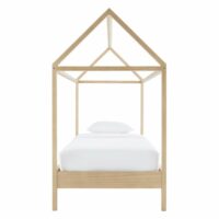 Lit cabane enfant 90x190 en pin Wild Maisons du Monde