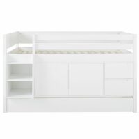 Lit surélevé combiné 90x190 blanc Dreams Maisons du Monde