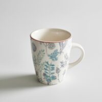 Lot 4 mugs motif herbier