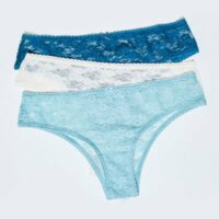 Lot de 3 hipsters - DANTE - Bleu - Femme - Etam