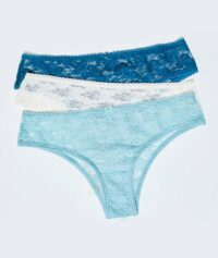 Lot de 3 hipsters - DANTE - Bleu - Femme - Etam