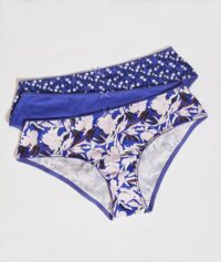 Lot de 3 shortys ANON - Bleu - Femme - Etam