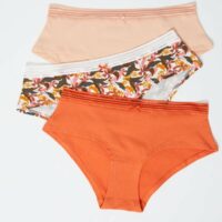 Lot de 3 shortys - LAURANE  - Orange - Femme - Etam