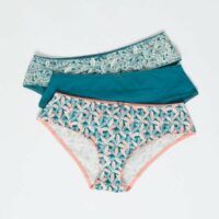 Lot de 3 shortys - LEILA - Vert - Femme - Etam