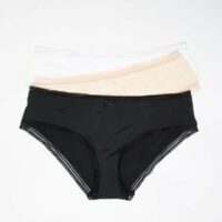 Lot de 3 shortys bords ajourés - JUDE - Noir - Femme - Etam