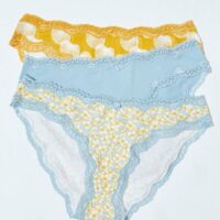 Lot de 3 slips - PAULINE  - Jaune - Femme - Etam