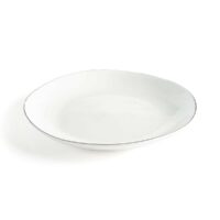 Lot de 4 assiettes plates faïence