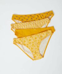 Lot de 4 culottes - LILI  - Jaune - Femme - Etam