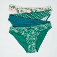 Lot de 4 culottes - LISE  - Vert - Femme - Etam