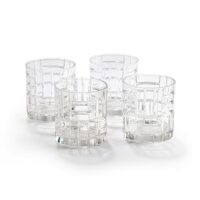 Lot de 4 verres à whisky