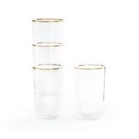 Lot de 4 verres hauts