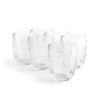 Lot de 6 gobelets en verre Alchyse Transparent AM.PM