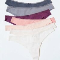 Lot de 7 brésiliens - DAPHNE  - Gris - Femme - Etam