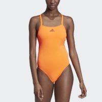 Maillot 1 pièce piscine Orange adidas performance