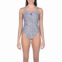 Maillot 1 pièce piscine Sprirograph Reversible Multicolore Arena