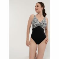 Maillot de bain 1 pièce Mahonda Noir Dorina