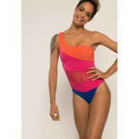 Maillot de bain 1 pièce Vallarta Rose Orange Dorina