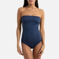 Maillot de bain 1 pièce bustier à pois Imprimé Pois LA REDOUTE COLLECTIONS