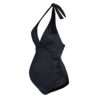 Maillot de bain 1 pièce de grossesse dos-nu Noir LA REDOUTE COLLECTIONS