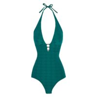 Maillot de bain 1 pièce dos nu Vert LA REDOUTE COLLECTIONS