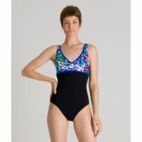 Maillot de bain 1 pièce piscine Misaki Multicolore