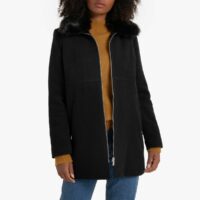 Manteau en laine mélangée