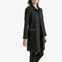 Manteau fibres métallisées