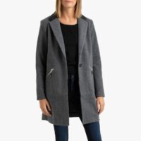 Manteau mi long Gris KAPORAL