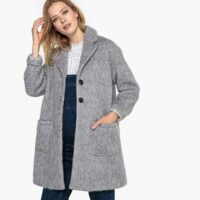 Manteau mi-long de grossesse