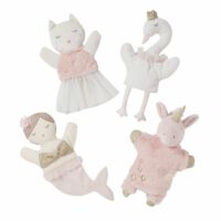 Marionnettes blanche et rose (x4) Maisons du Monde