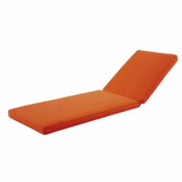 Matelas pour bain de soleil orange Maisons du Monde