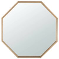 Miroir en chêne clair 100x100 Maisons du Monde