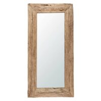 Miroir en teck recyclé 100x200cm Maisons du Monde