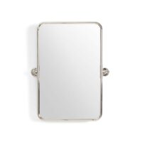 Miroir inclinable chromé H75