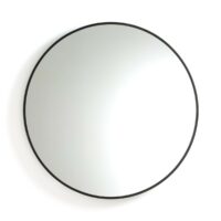 Miroir métal laiton vieilli Ø80 cm