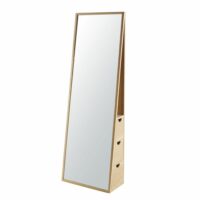 Miroir psyché 3 tiroirs en chêne 55x165 Maisons du Monde