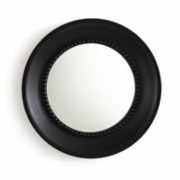 Miroir rond Ø45 cm AFSAN Noir - Doré Vieilli LA REDOUTE INTERIEURS