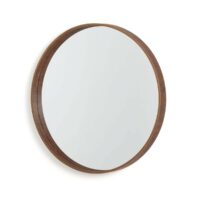 Miroir rond noyer Alaria Noyer LA REDOUTE INTERIEURS