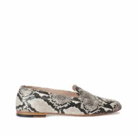 Mocassins cuir effet python Genna Python Naturel MINELLI