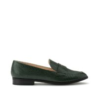 Mocassins effet croco Vert LA REDOUTE COLLECTIONS