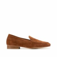 Mocassins en cuir souple Camel LA REDOUTE COLLECTIONS