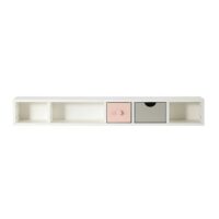 Module de rangement pour bureau 2 tiroirs rose et gris Blush Maisons du Monde