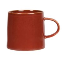 Mug en faïence orange Maisons du Monde