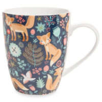 Mug en porcelaine imprimé renards Maisons du Monde