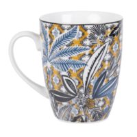 Mug en porcelaine imprimé végétal multicolore Maisons du Monde