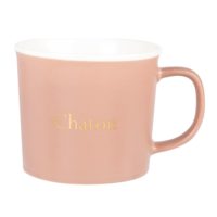 Mug en porcelaine rose Maisons du Monde