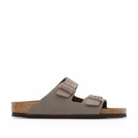 Mules ARIZONA Taupe ou Gris Foncé ou Gris ou Noir Birkenstock