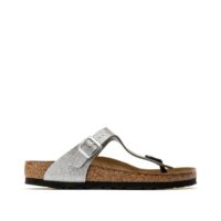 Mules Gizeh Argent Birkenstock